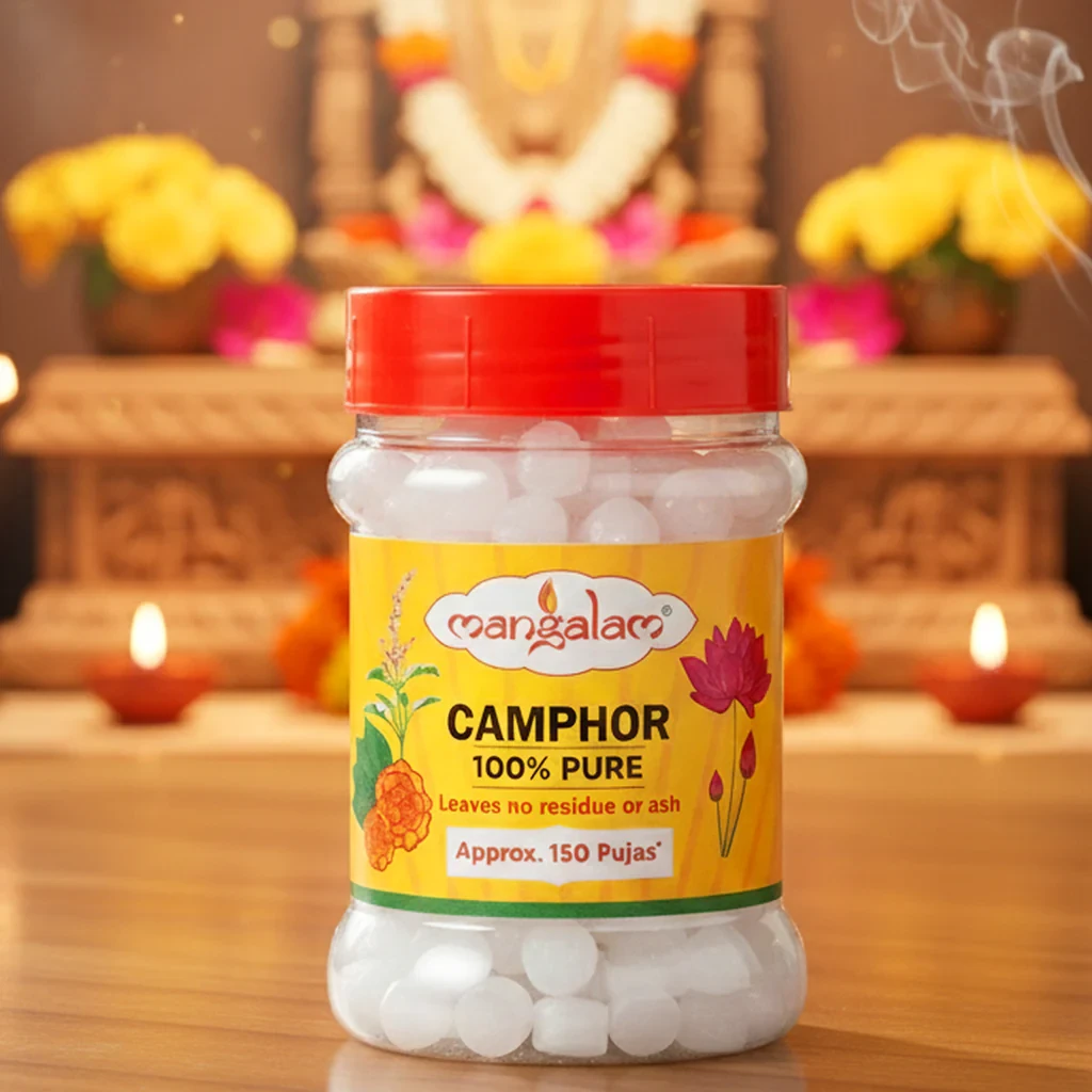 Mangalam Camphor 100 g Jar/