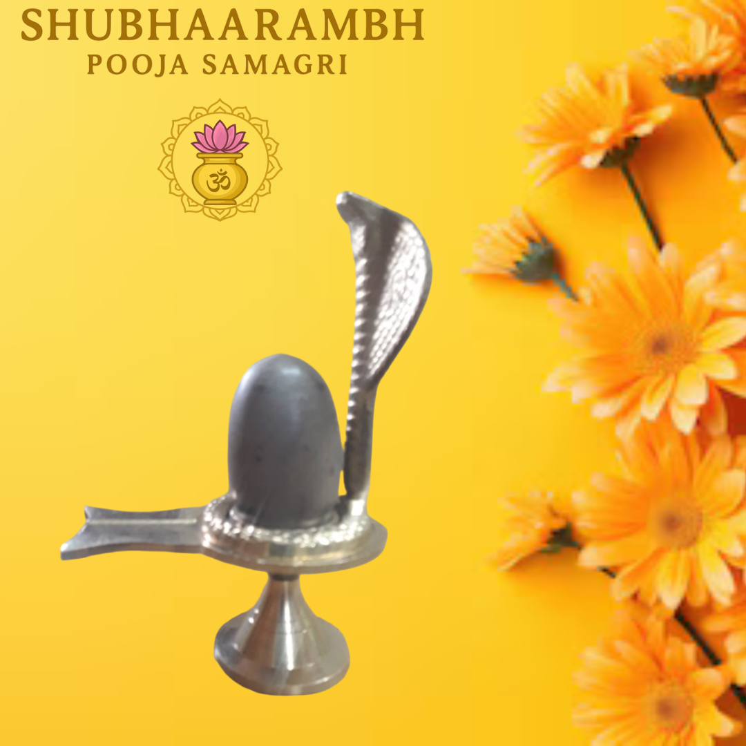 Narmadeshwar Shivaling with Jhaleri/“झलेरी सहित नर्मदेश्वर शिवलिंग”